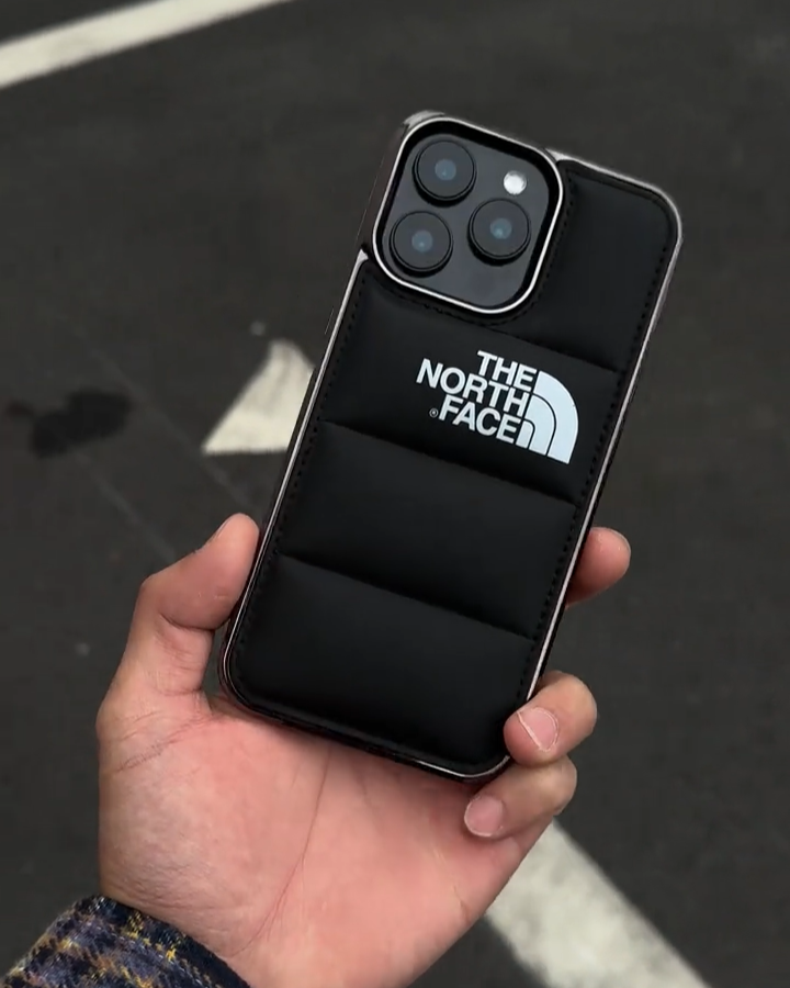 北面撞色全包防摔手機殼